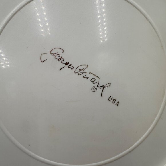 Vintage Georges Briard Ice Bucket Mirror Gold with Clear Handle and Lid Vintage - Picture 7 of 10